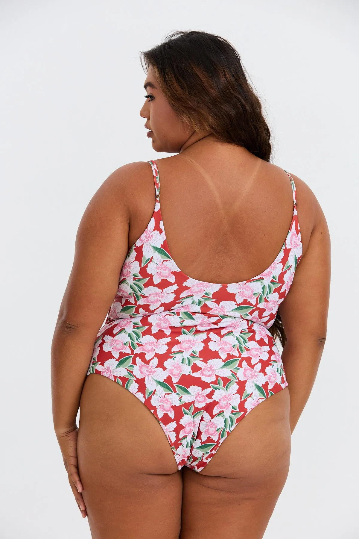 Makenna Curve One Piece - Vintage Orchid sold by Benoa Swim product image thumbnail 2