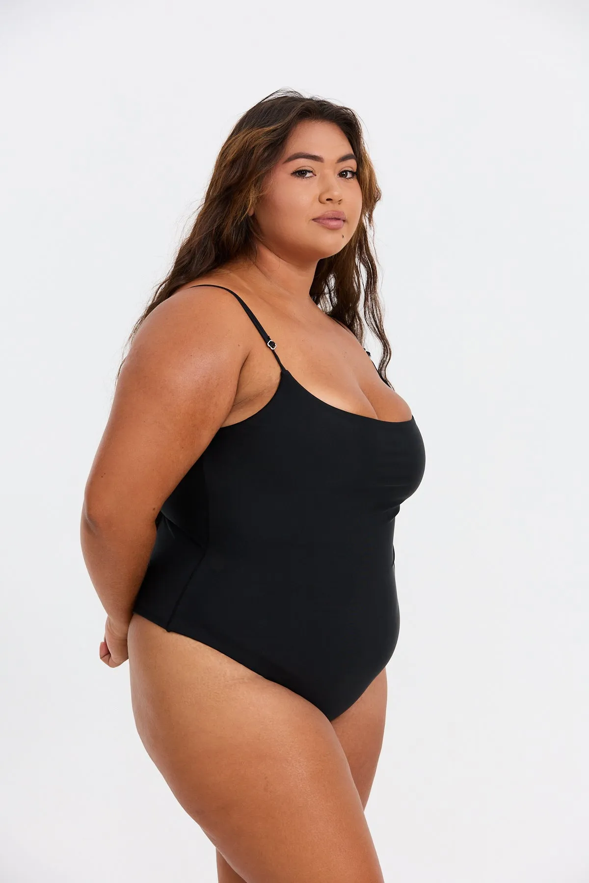 Makenna Curve One Piece - Black sold by Benoa Swim product image thumbnail 3