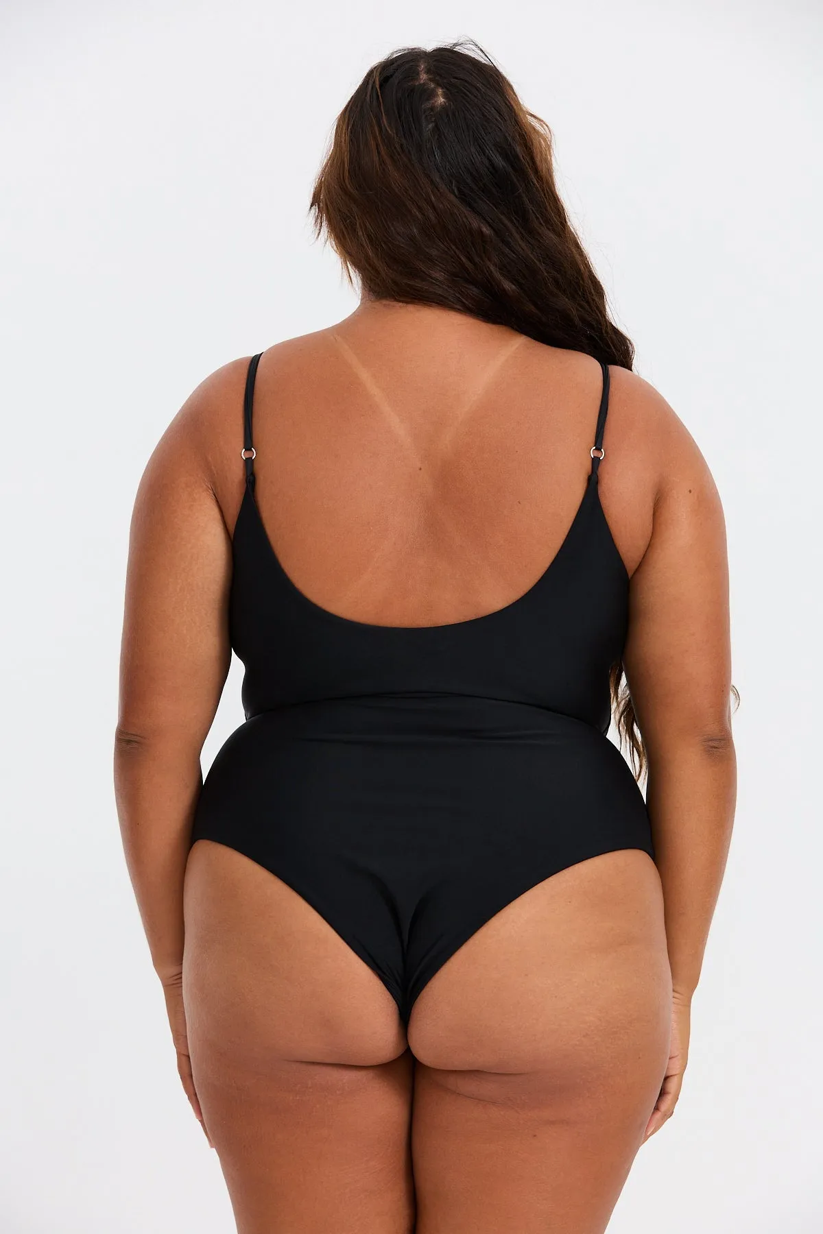 Makenna Curve One Piece - Black sold by Benoa Swim product image thumbnail 2