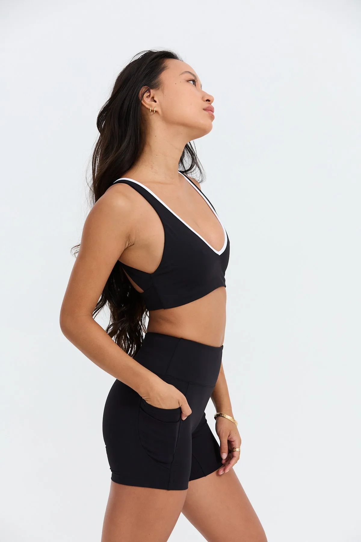 Sophia Sports Bra - Black sold by Benoa Swim product image thumbnail 3