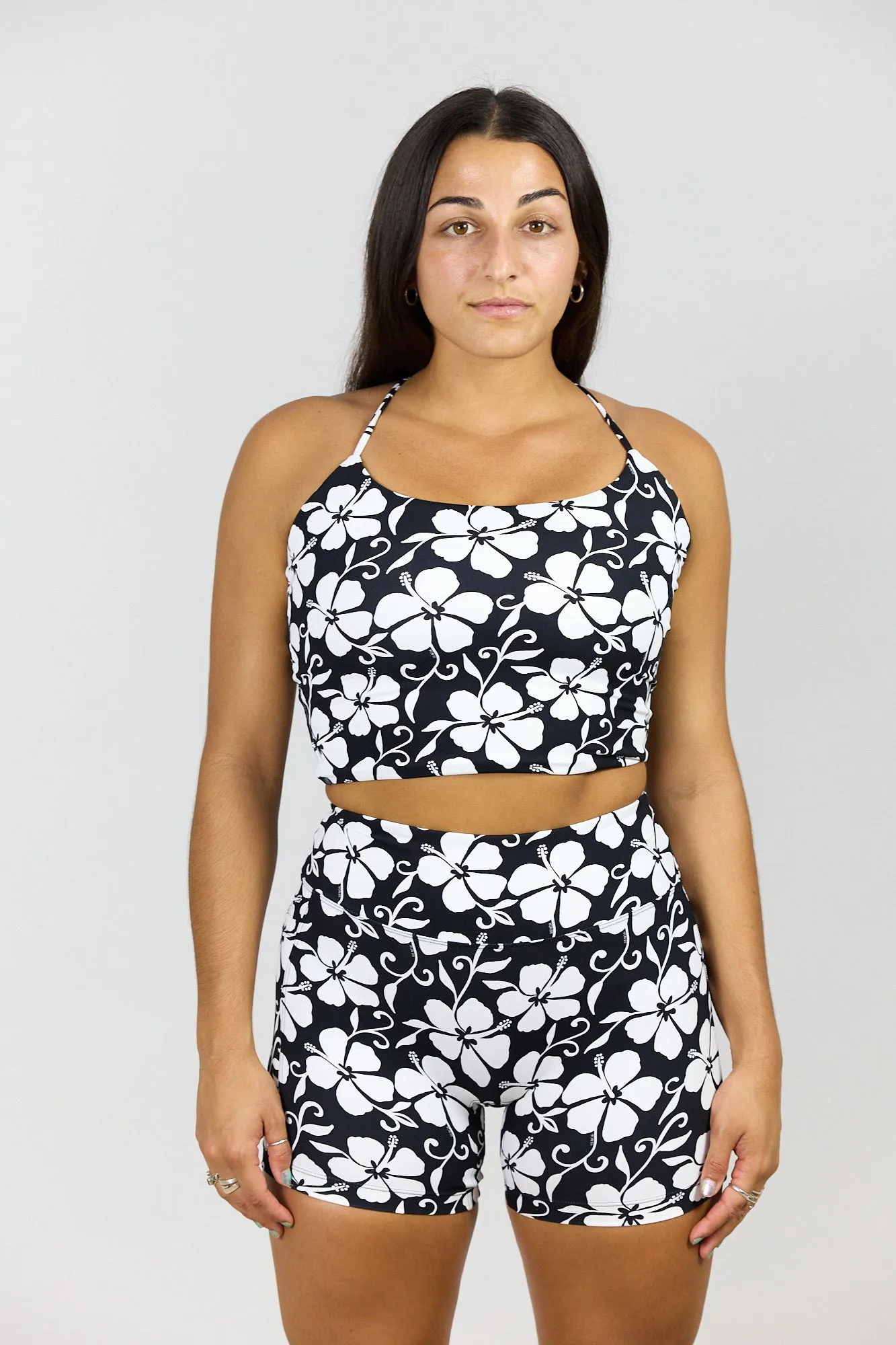 Cross-Back Active Tank - Pupukea Black sold by Benoa Swim product image thumbnail 3