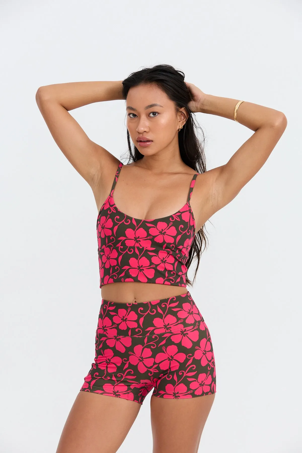 Active Tank - Pupukea Pink sold by Benoa Swim