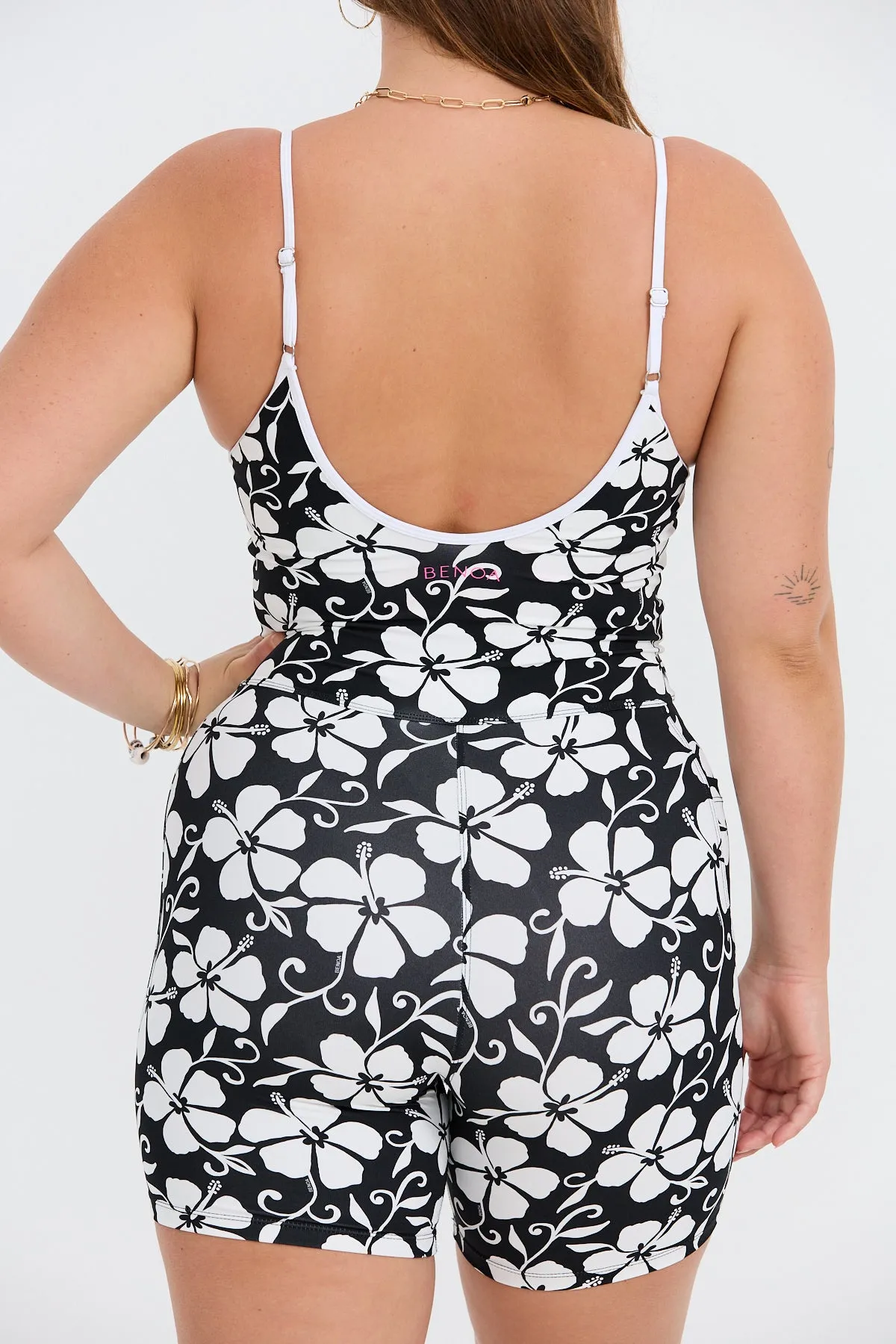 5" Active Romper - Pupukea Black sold by Benoa Swim product image thumbnail 5