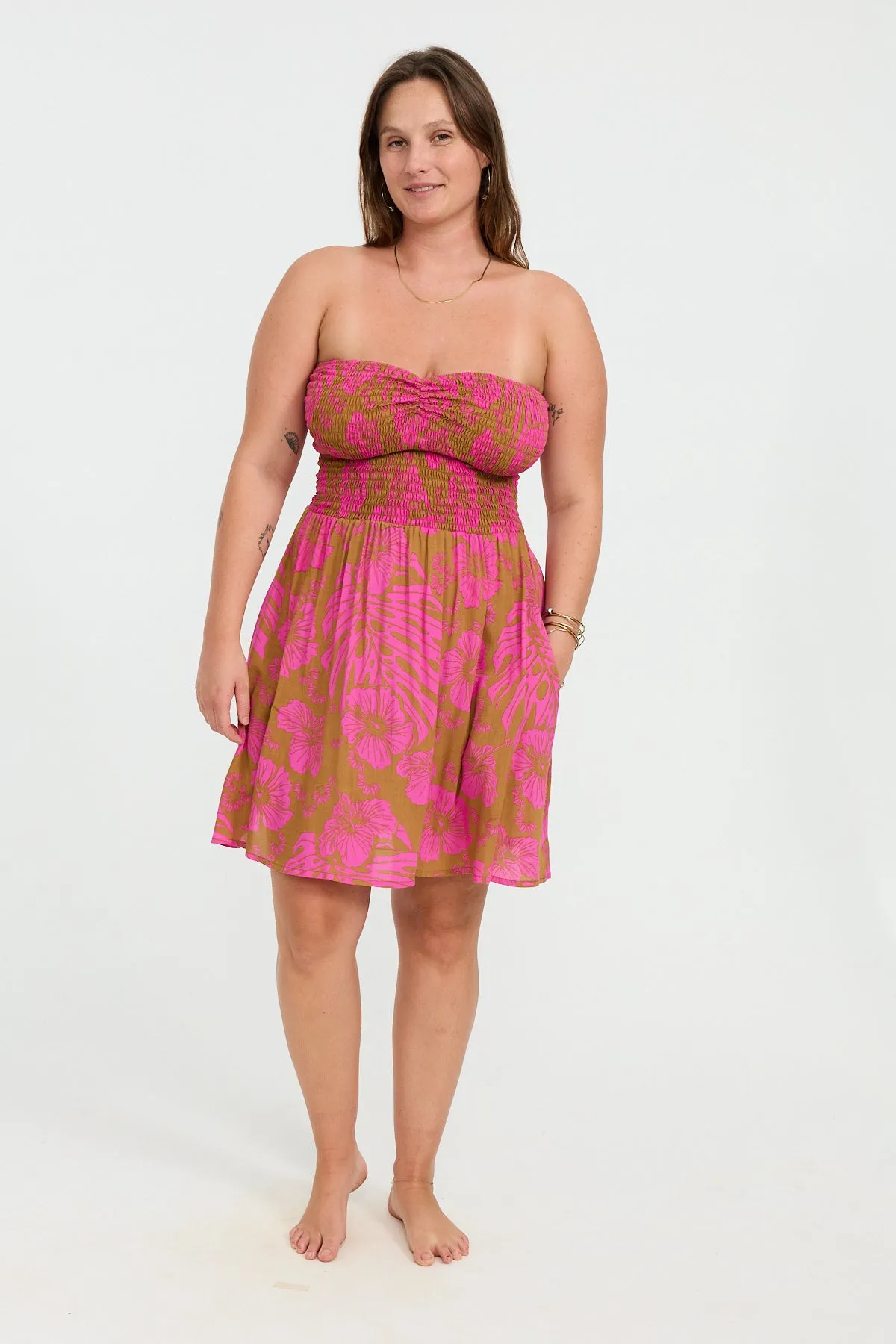 Caitie Mini Dress - Garden sold by Benoa Swim product image thumbnail 4