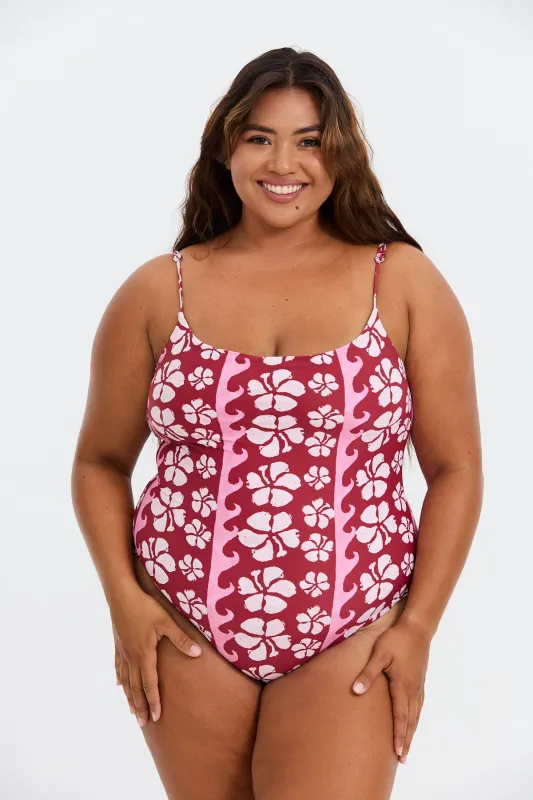 Makenna Curve One Piece - Papeete sold by Benoa Swim
