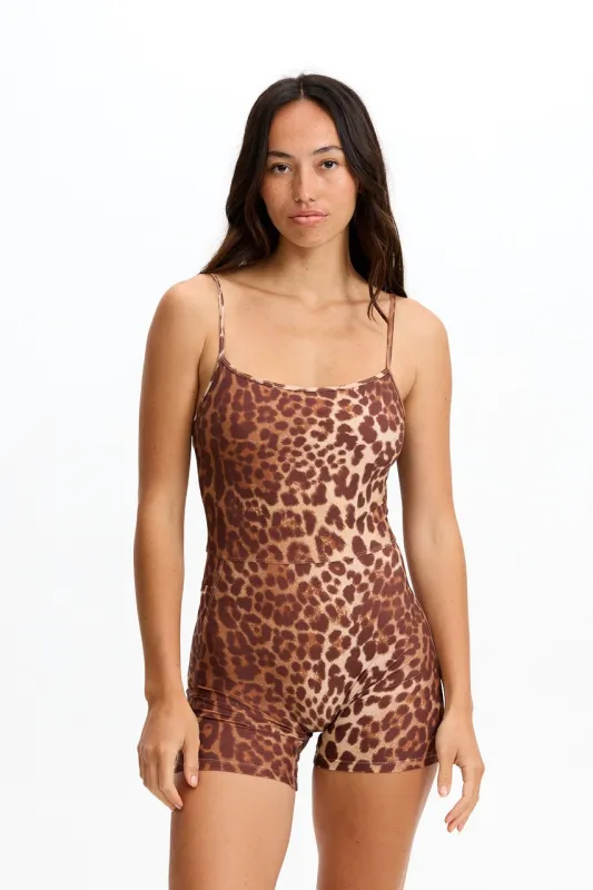 5" Active Romper - Sahara sold by Benoa Swim