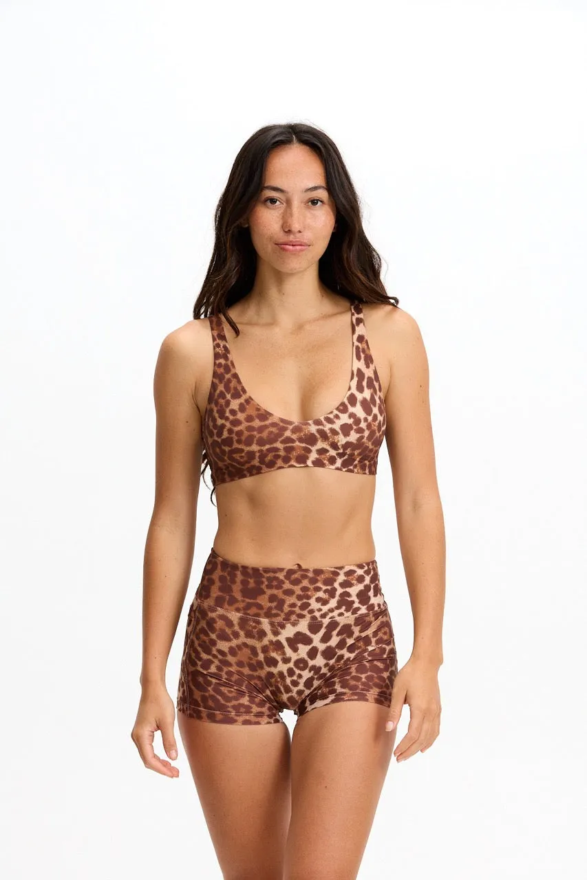 Sophia Sports Bra - Sahara sold by Benoa Swim