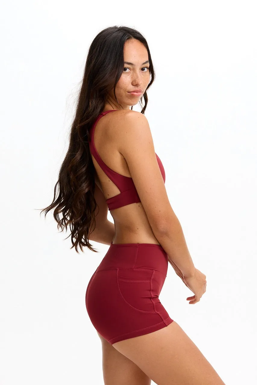 Sophia Sports Bra - Cherry sold by Benoa Swim product image thumbnail 3