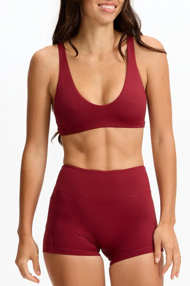 Sophia Sports Bra - Cherry sold by Benoa Swim product image thumbnail 4