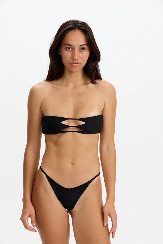 Bella Bottom - Black sold by Benoa Swim