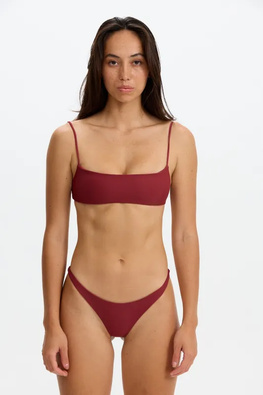 Tahiti Top 2.0 - Cherry sold by Benoa Swim