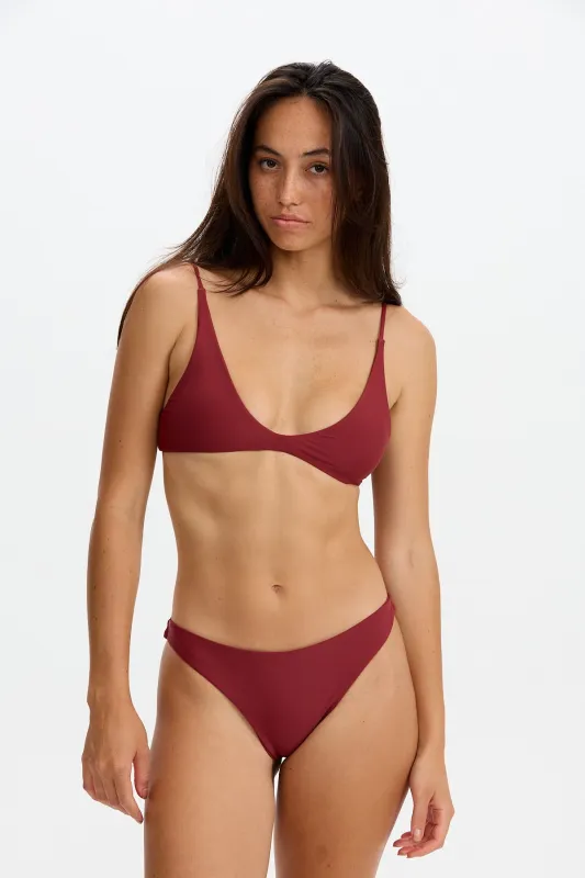 Zoe Top 2.0 - Cherry sold by Benoa Swim