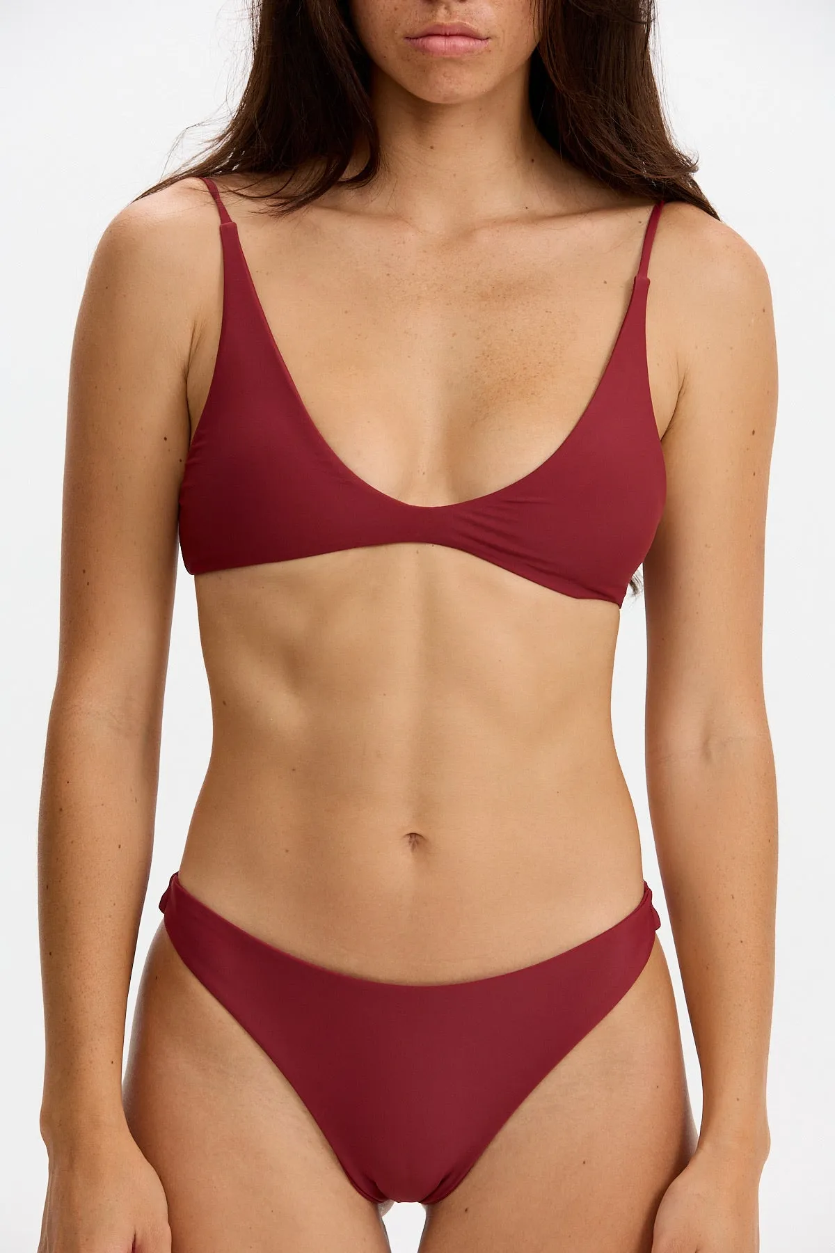 Zoe Top 2.0 - Cherry sold by Benoa Swim product image thumbnail 4