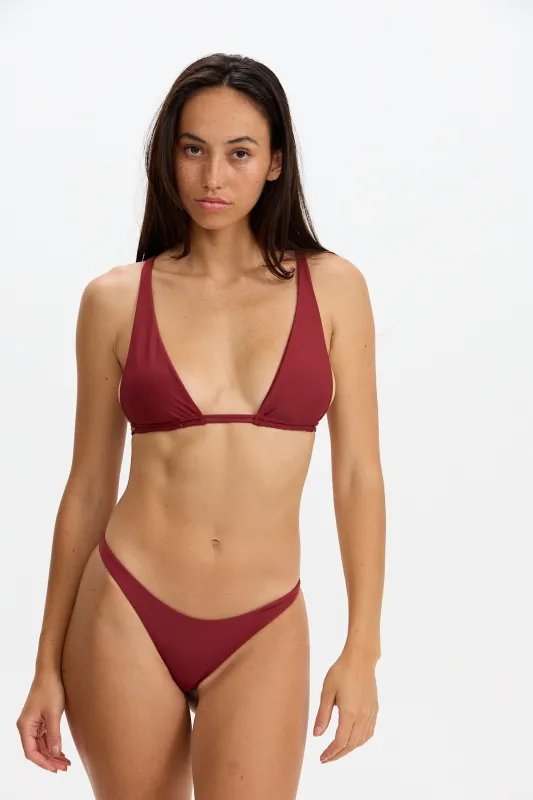Sydney Top - Cherry sold by Benoa Swim