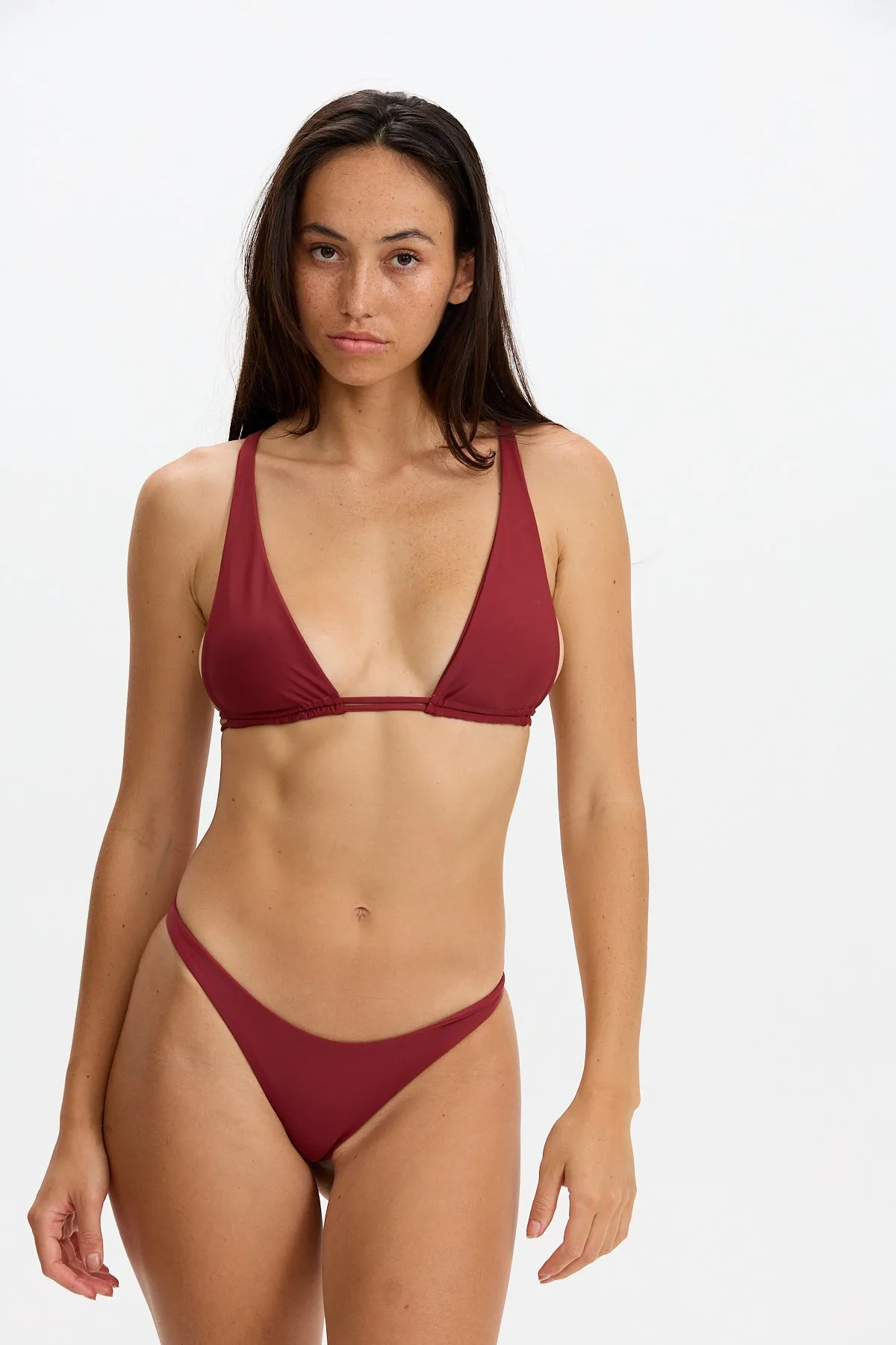 Alana Bottom 2.0 - Cherry sold by Benoa Swim