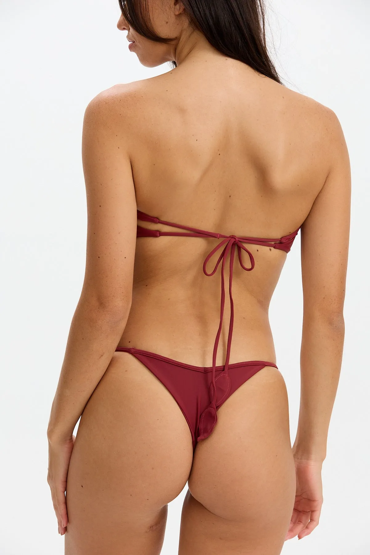 Bella Bottom 2.0 - Cherry sold by Benoa Swim product image thumbnail 5