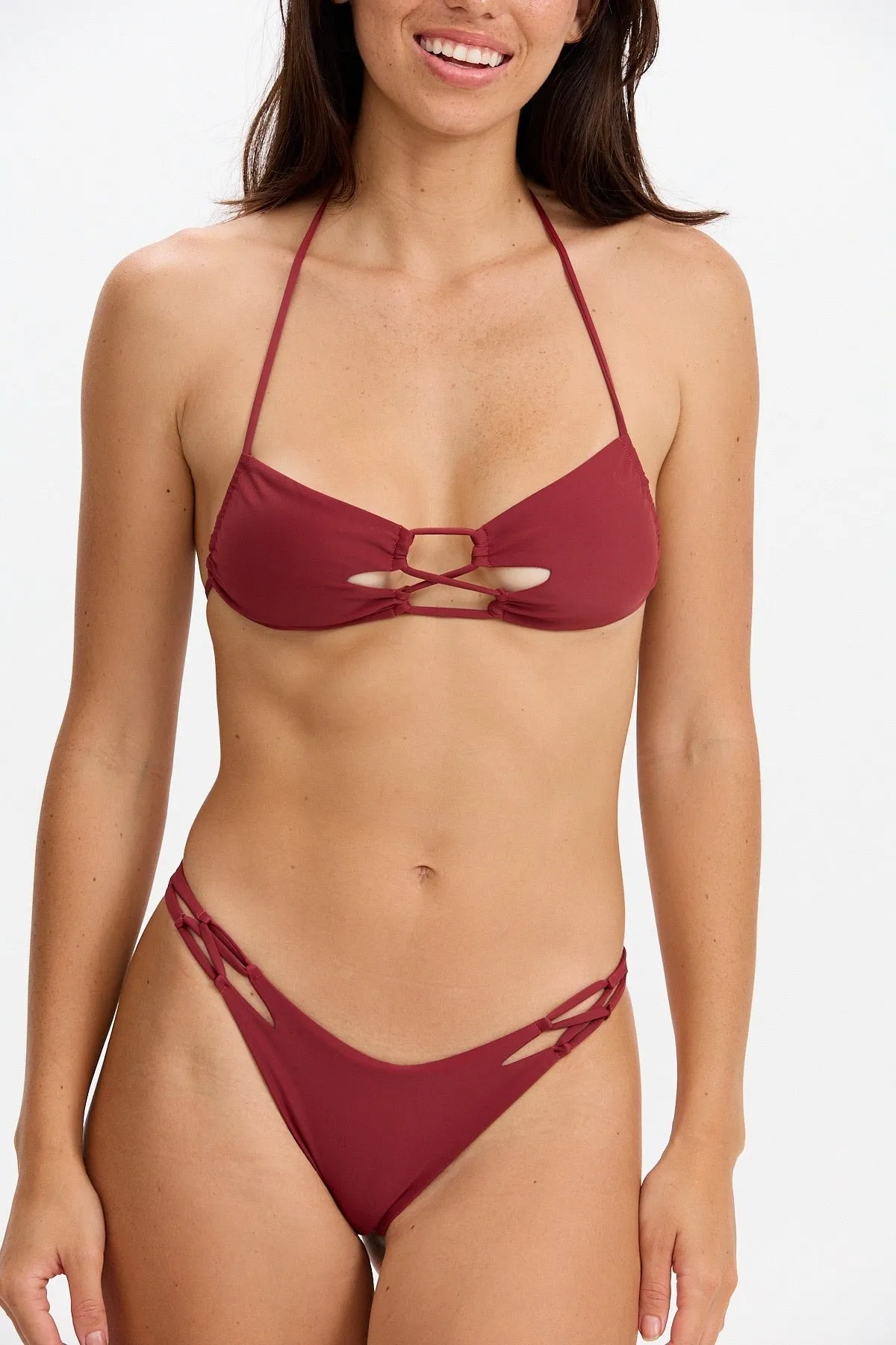 Rio Bottom - Cherry sold by Benoa Swim product image thumbnail 4