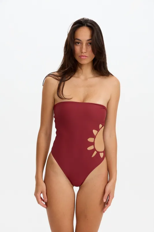 Sunny One Piece - Cherry sold by Benoa Swim
