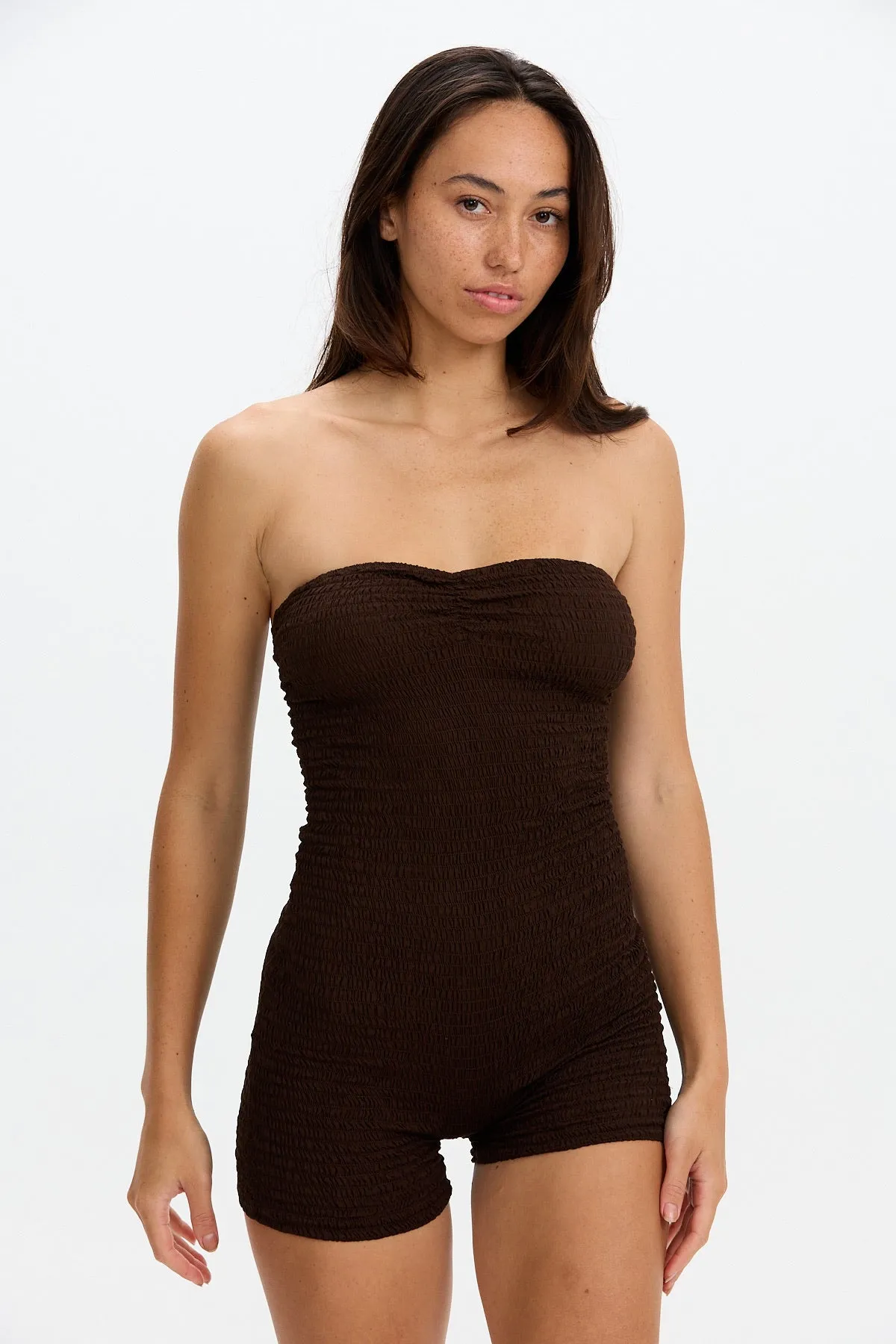 Serena Romper - Coconut sold by Benoa Swim
