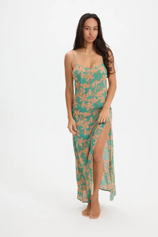 Kahea Maxi Dress 2.0 - Tropics sold by Benoa Swim