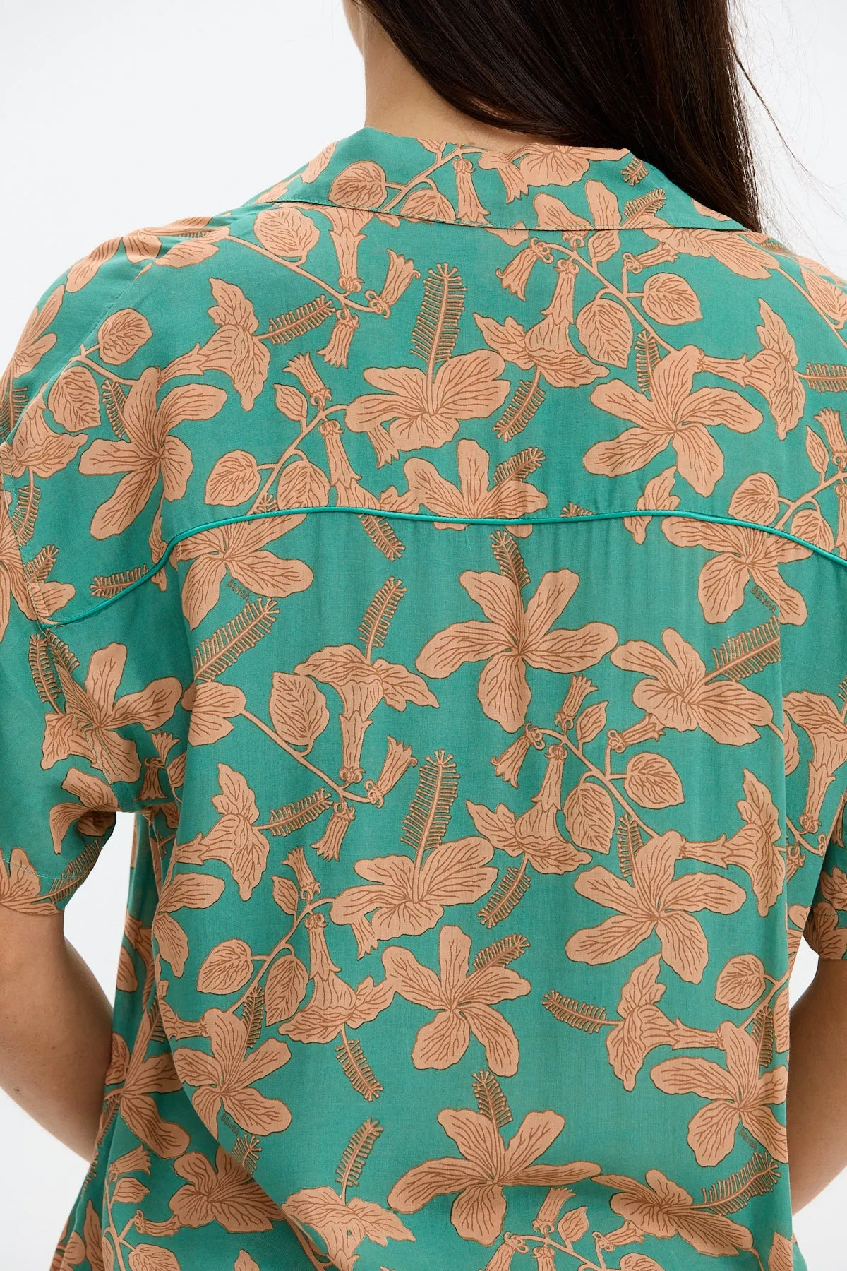 Aloha Shirt Dress - Tropics sold by Benoa Swim product image thumbnail 5