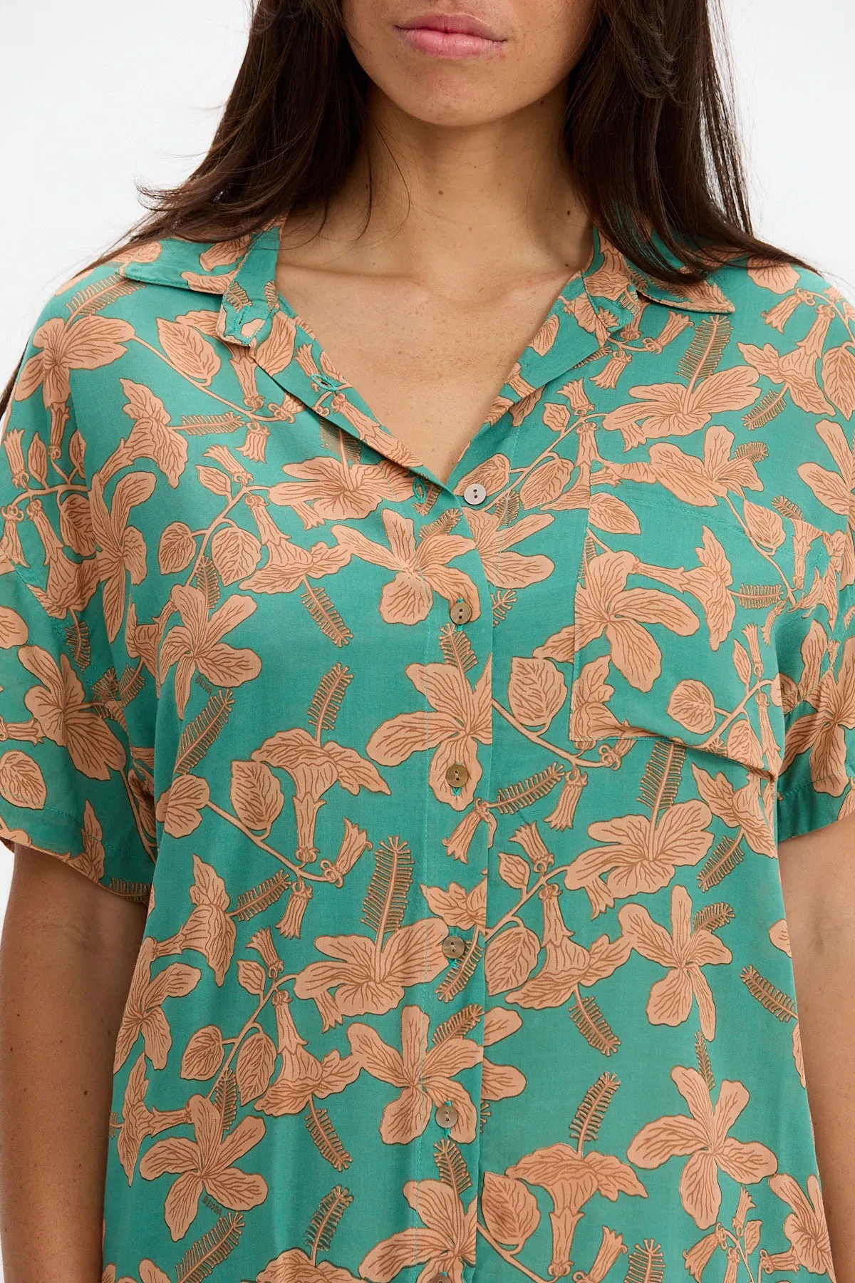 Aloha Shirt Dress - Tropics sold by Benoa Swim product image thumbnail 4