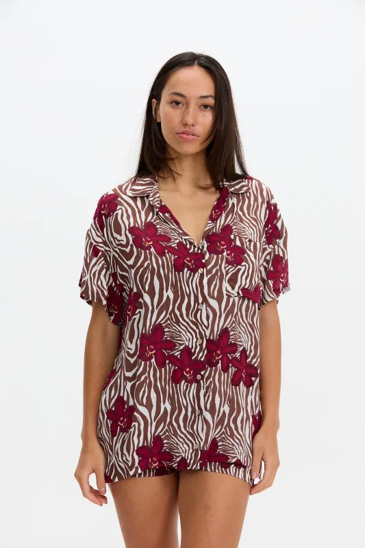 Aloha Shirt Dress - Diva sold by Benoa Swim