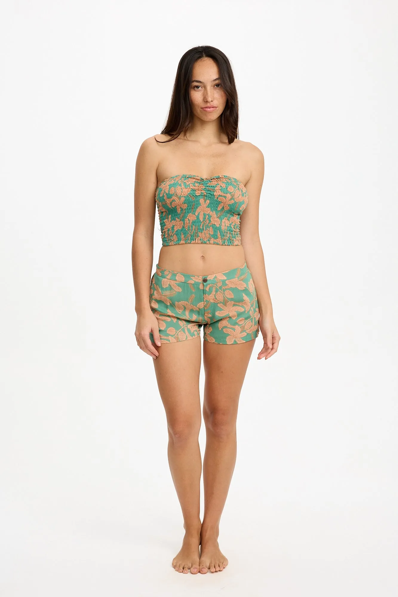 Namika Tube Top - Tropics sold by Benoa Swim