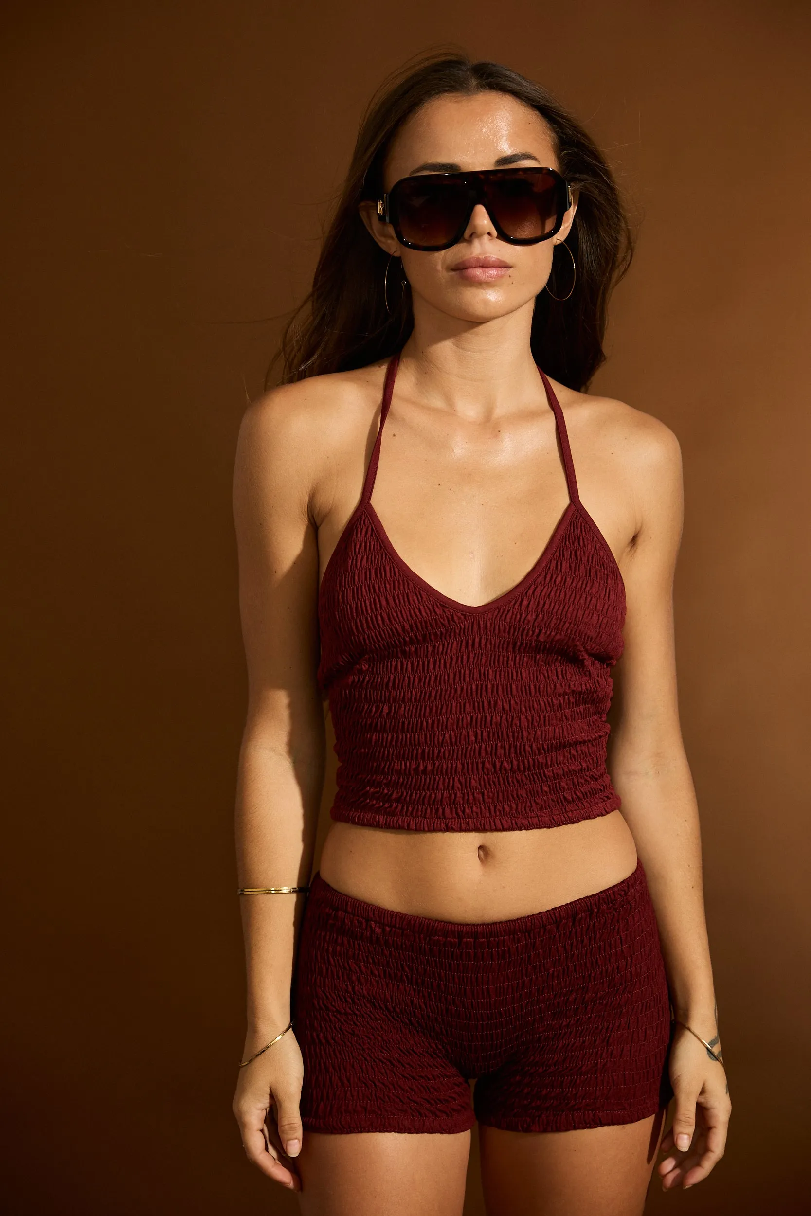 Fabi shorts - Merlot sold by Benoa Swim product image thumbnail 5