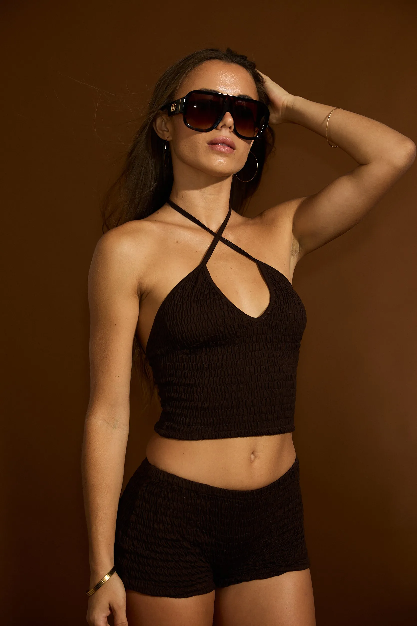 Tanya top - Shaved Chocolate sold by Benoa Swim product image thumbnail 4
