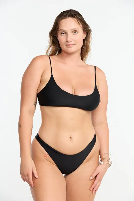 Babe Top - Black made by Benoa Swim