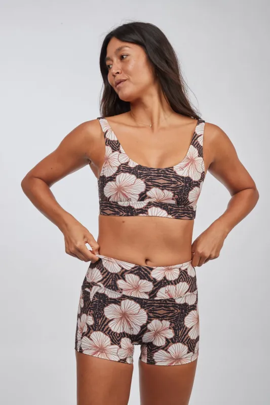 2.5" Booty Short - Brown Wild Thing sold by Benoa Swim