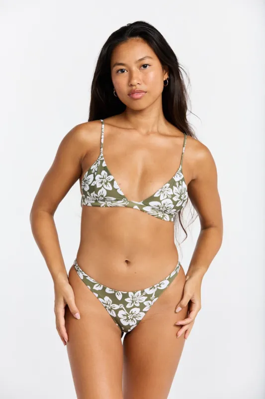 Tai Bottom - Green Batik sold by Benoa Swim