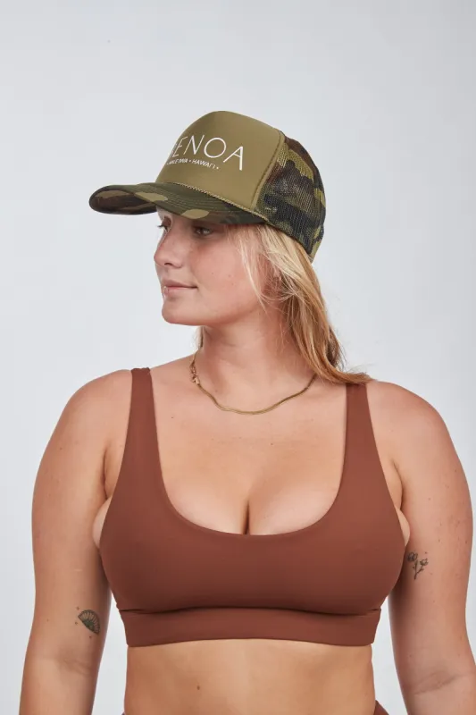 Sports Bra - Cacao sold by Benoa Swim