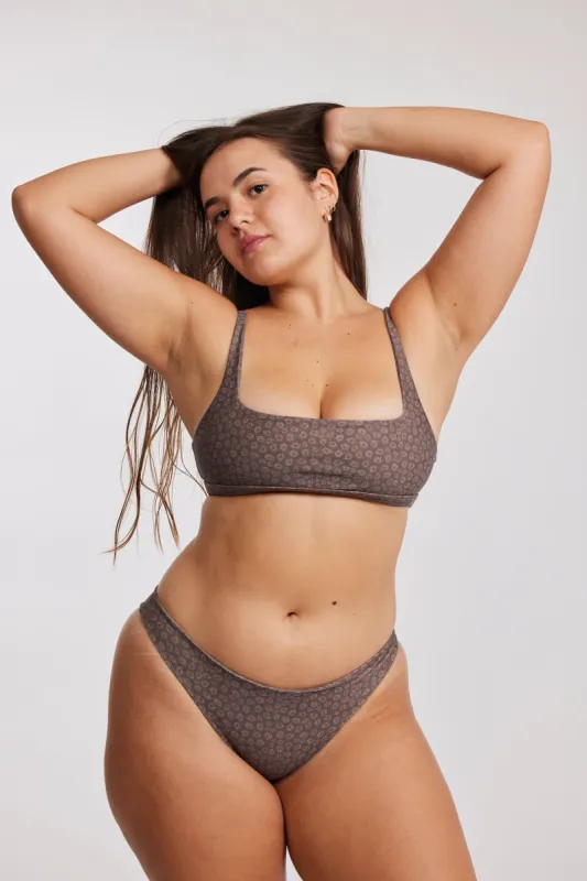 Mahina Top - Coral sold by Benoa Swim