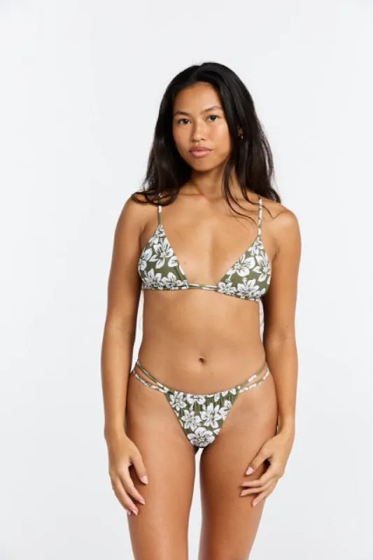 Anini Bottom - Green Batik sold by Benoa Swim