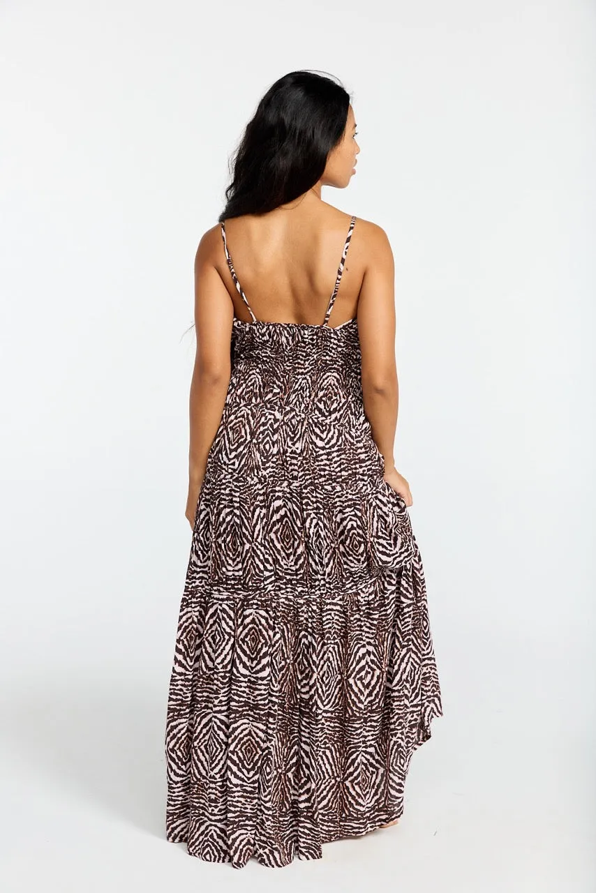 Maluhia Maxi Dress - Safari sold by Benoa Swim product image thumbnail 2