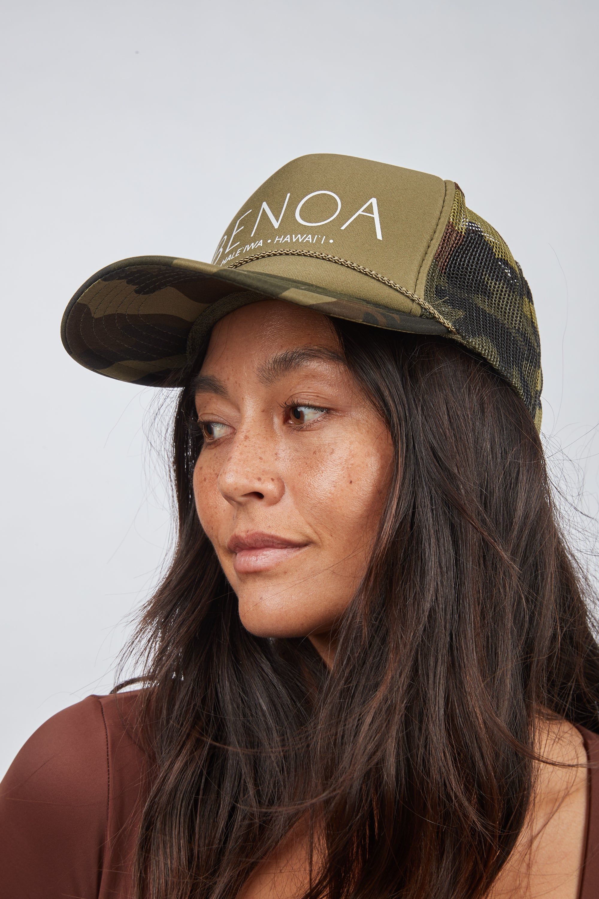 Trucker Hat - Camo sold by Benoa Swim product image thumbnail 4