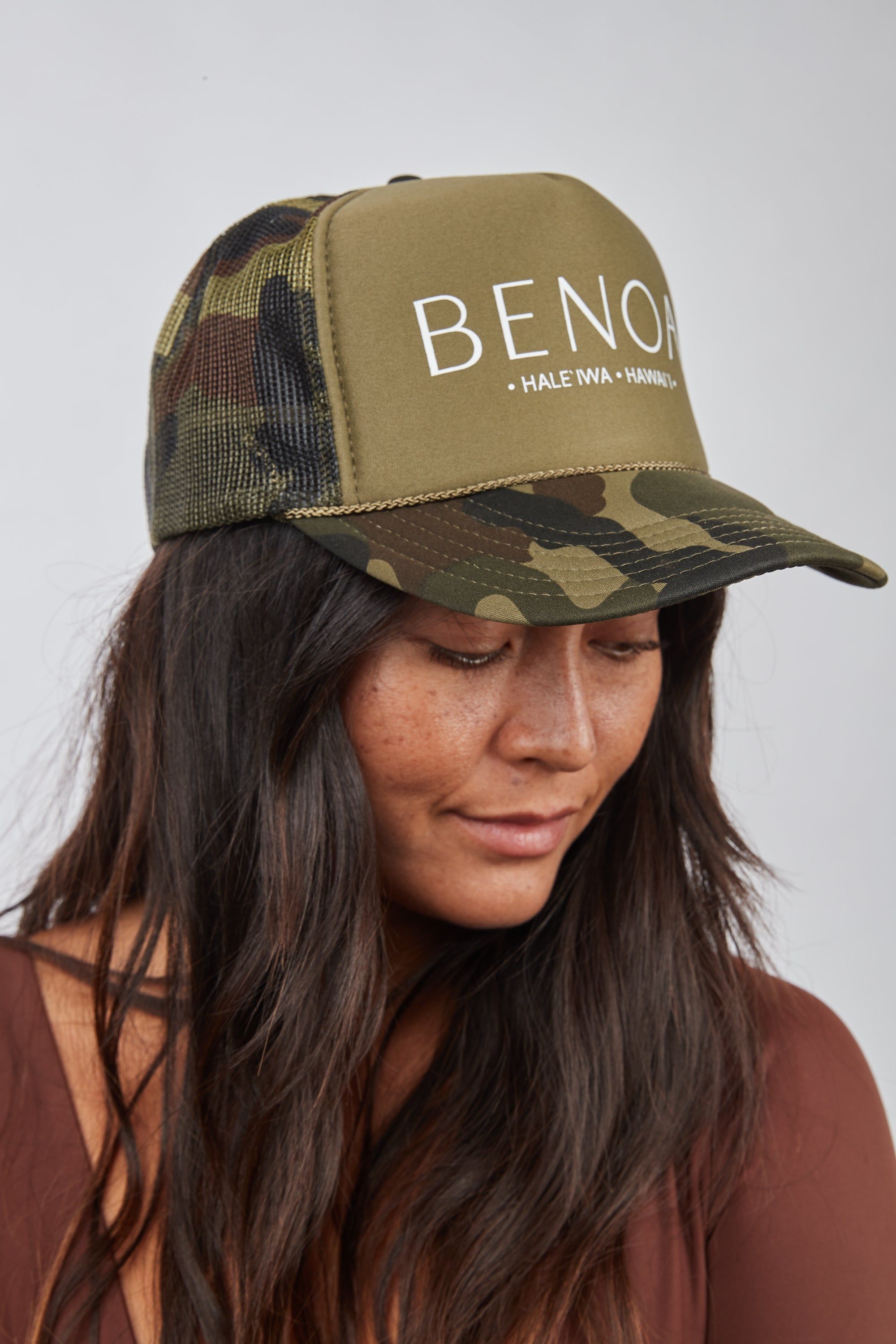 Trucker Hat - Camo sold by Benoa Swim product image thumbnail 5