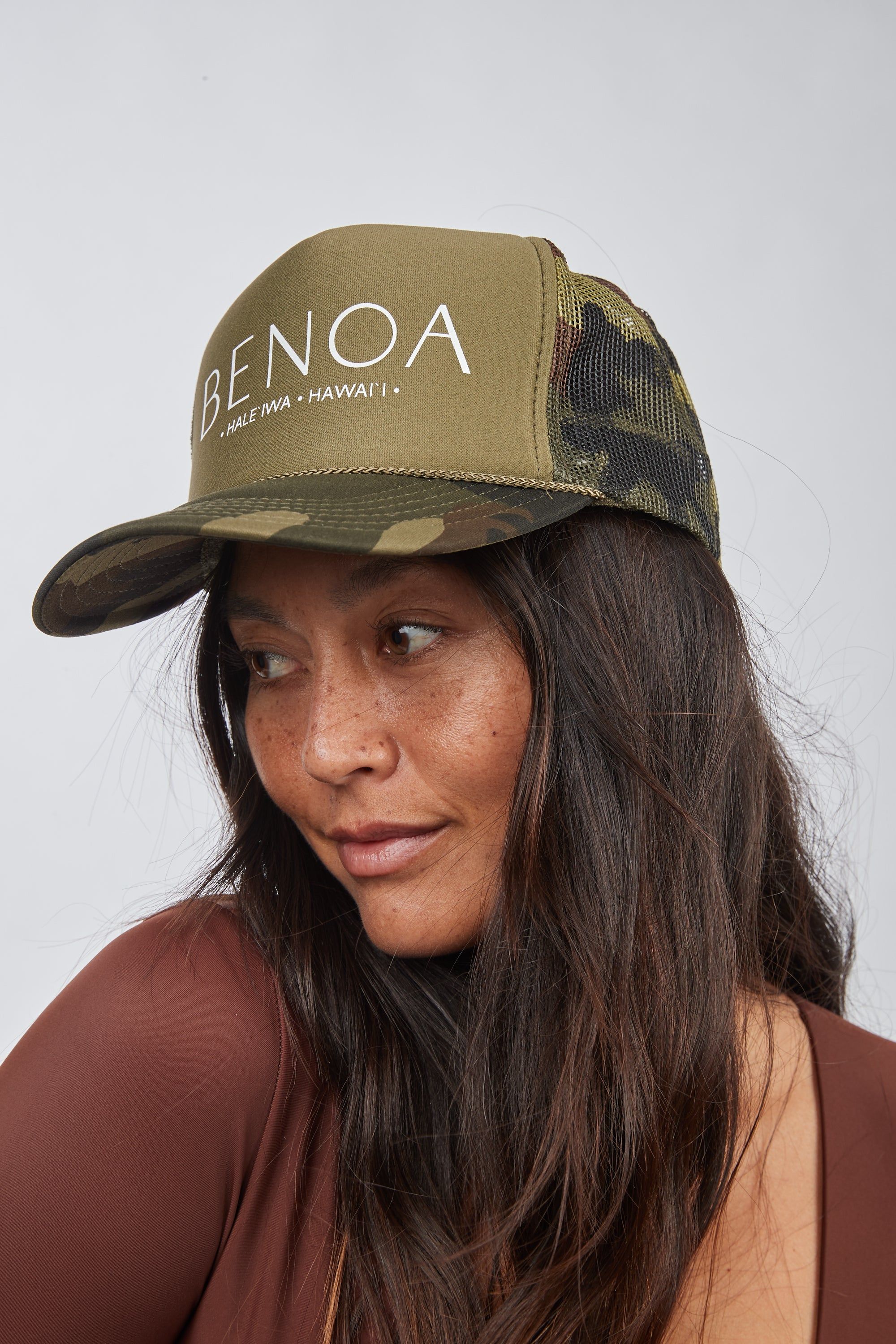 Trucker Hat - Camo sold by Benoa Swim product image thumbnail 9