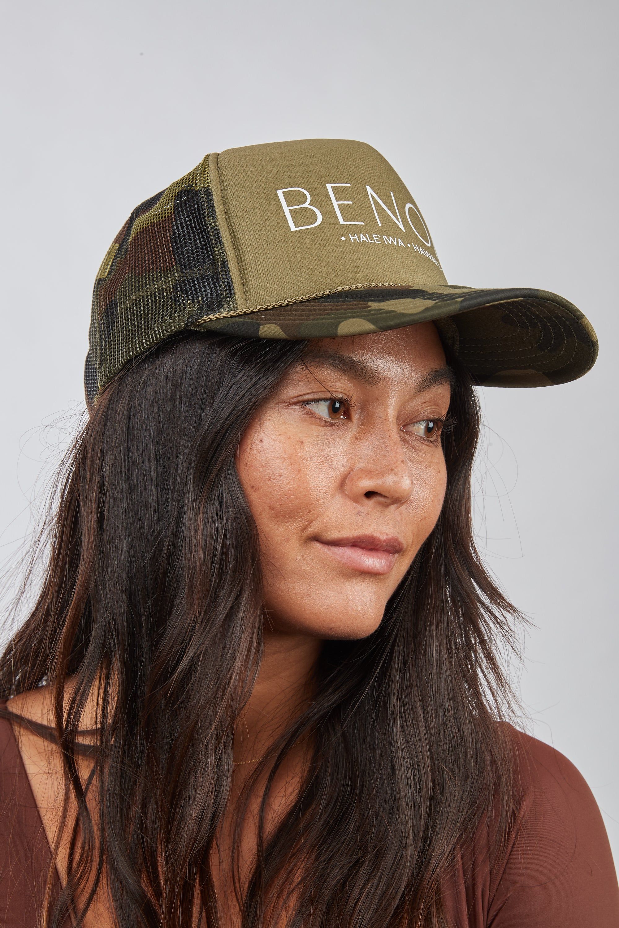 Trucker Hat - Camo sold by Benoa Swim product image thumbnail 6