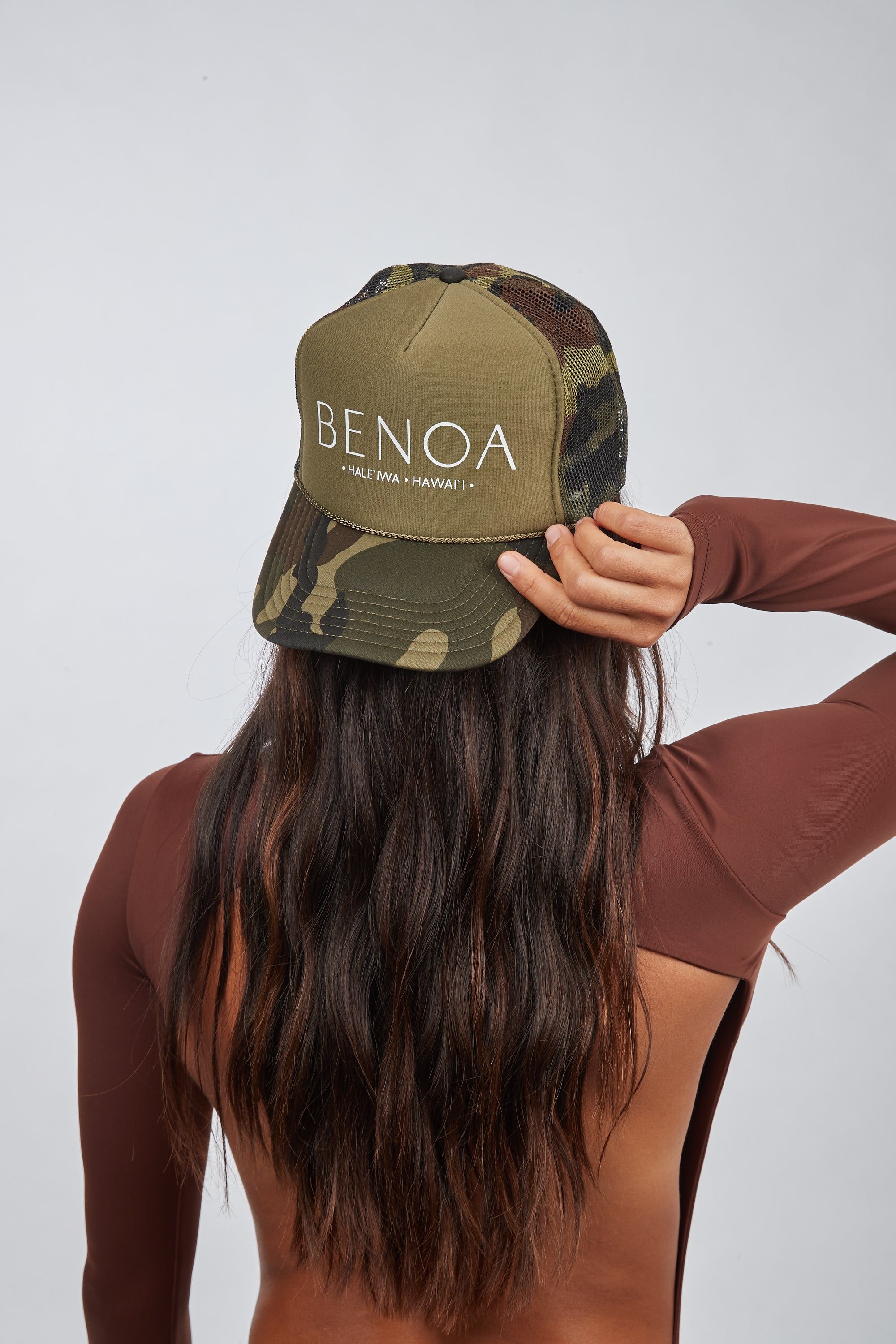 Trucker Hat - Camo sold by Benoa Swim