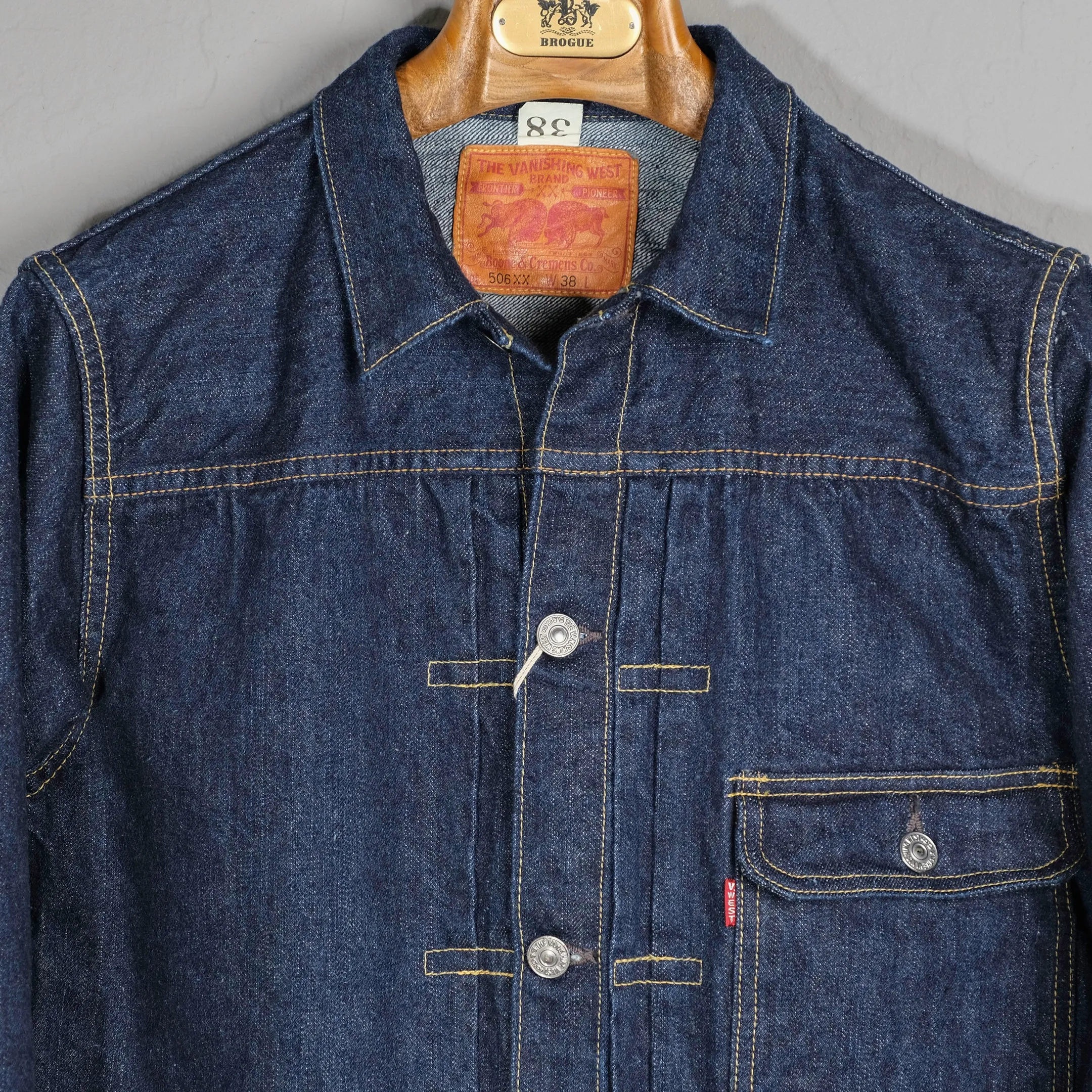 Freewheelers Lot 506XX Denim Jacket 1946-1947 Model sold by Brogue product image thumbnail 2