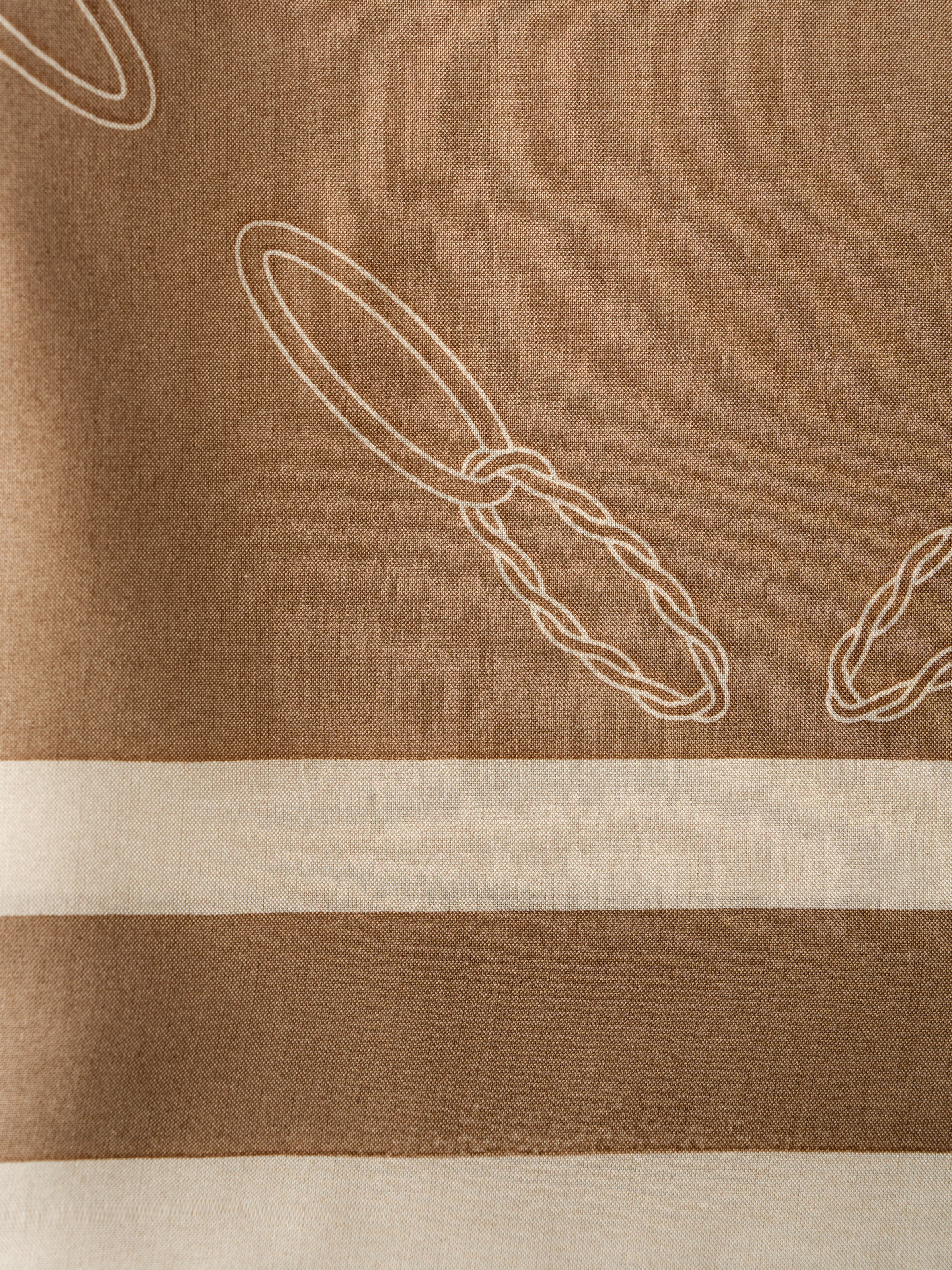 Unità Monogram Silk Scarf sold by AGCF product image thumbnail 2