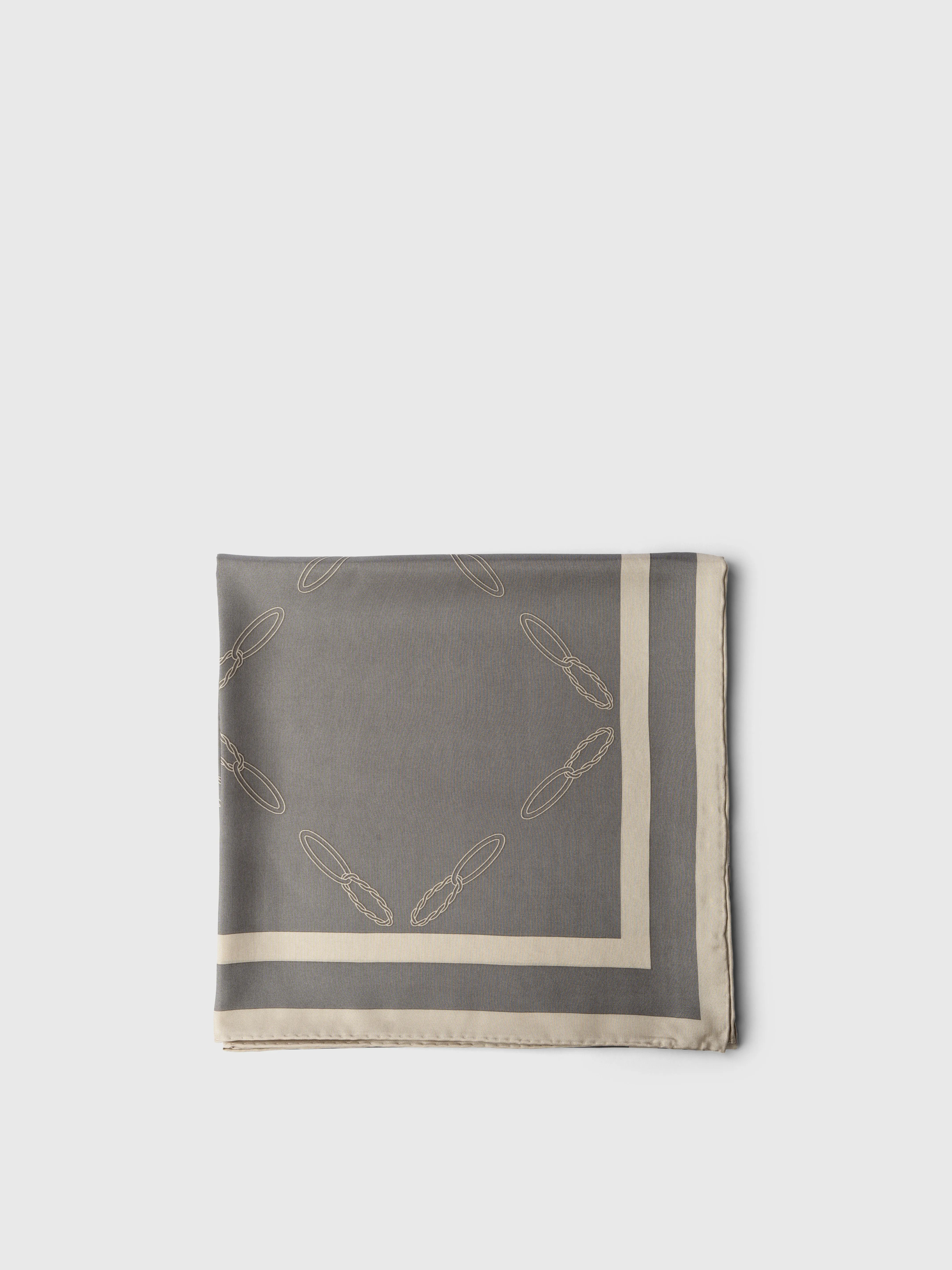 Unità Monogram Silk Scarf sold by AGCF product image thumbnail 3