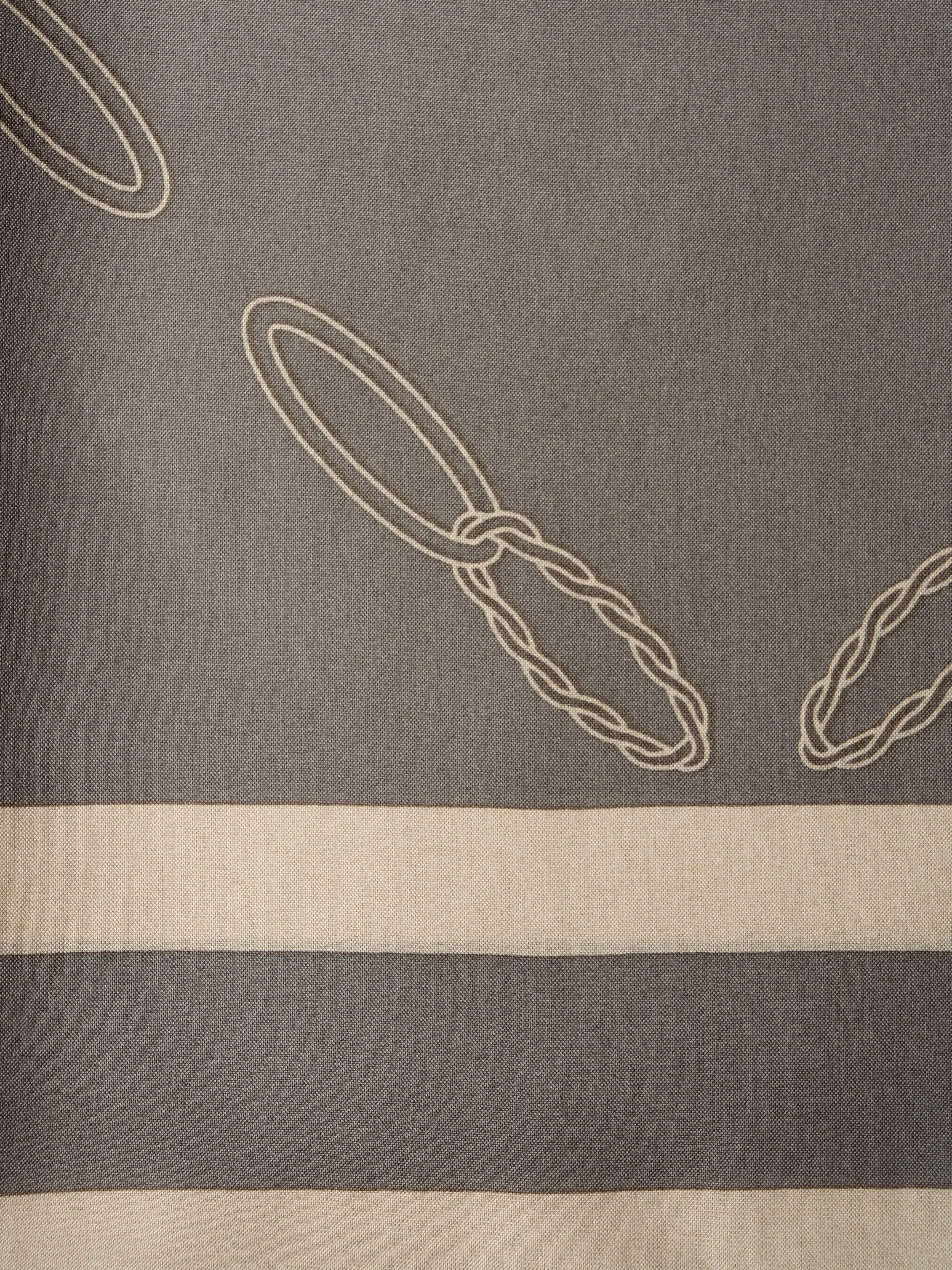 Unità Monogram Silk Scarf sold by AGCF product image thumbnail 2