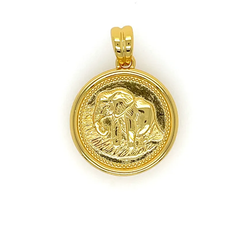Life Elephant Engraved Pendant sold by Love Ellison