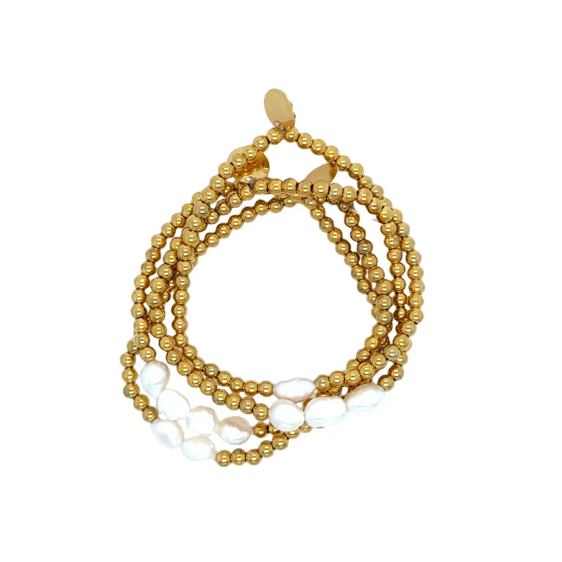 Freshwater Pearl Gold Bracelet sold by Love Ellison