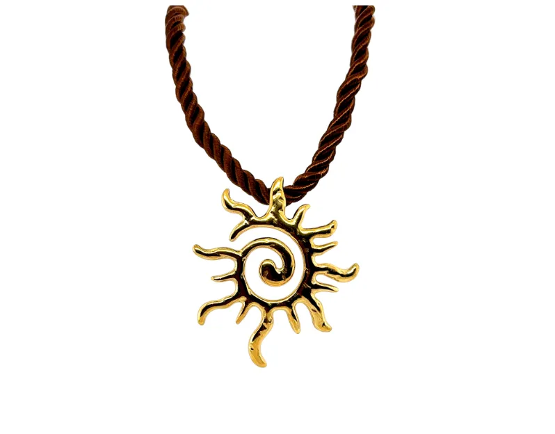 Golden Tide Necklace - Brown sold by Love Ellison