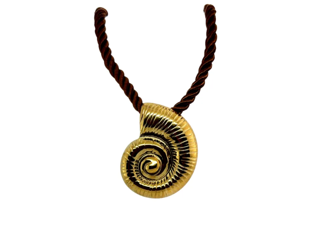 Sea Echo Necklace - Brown sold by Love Ellison